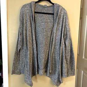 XL Old Navy Athletic Heathered grey cardigan